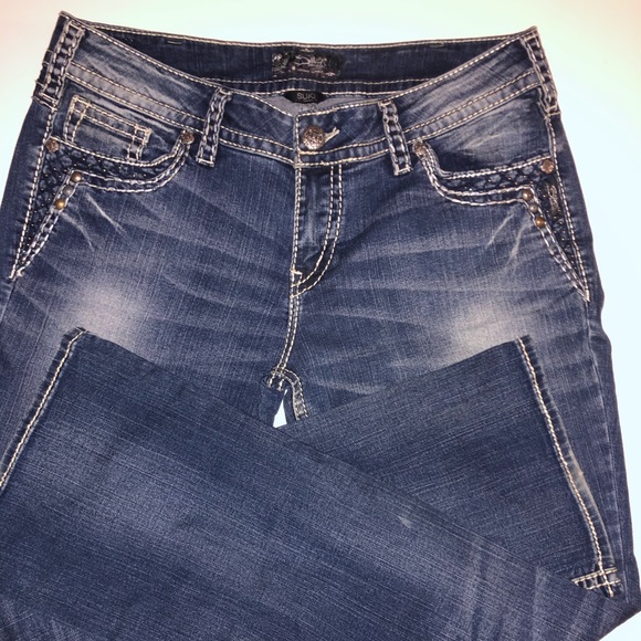 Silver Jeans Denim - Silver slim bootcut jeans
